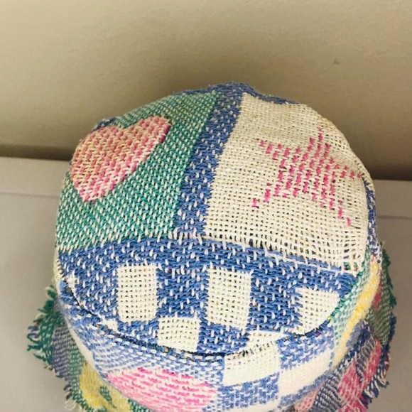 Colorful Patchwork Bucket Hat - Picture 6 of 7